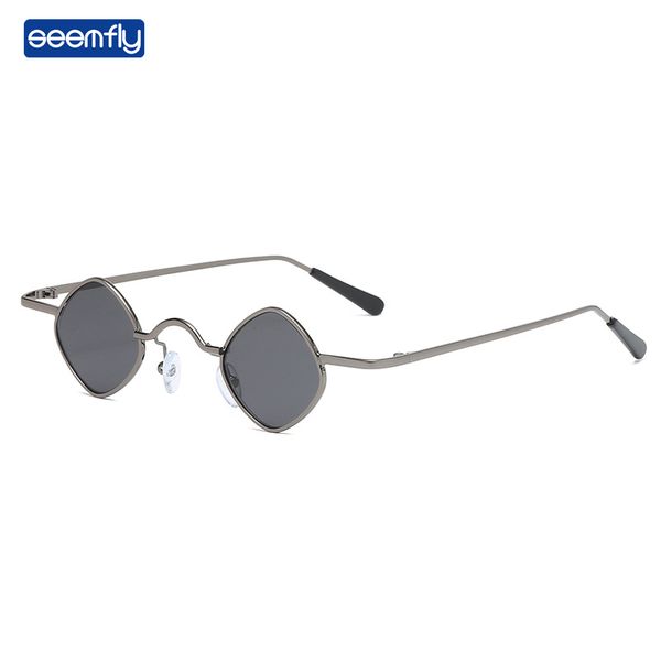 

seemfly new irregular steampunk sunglasses prism sun glasses brand designer colorful eyewear personality spectacles for female, White;black