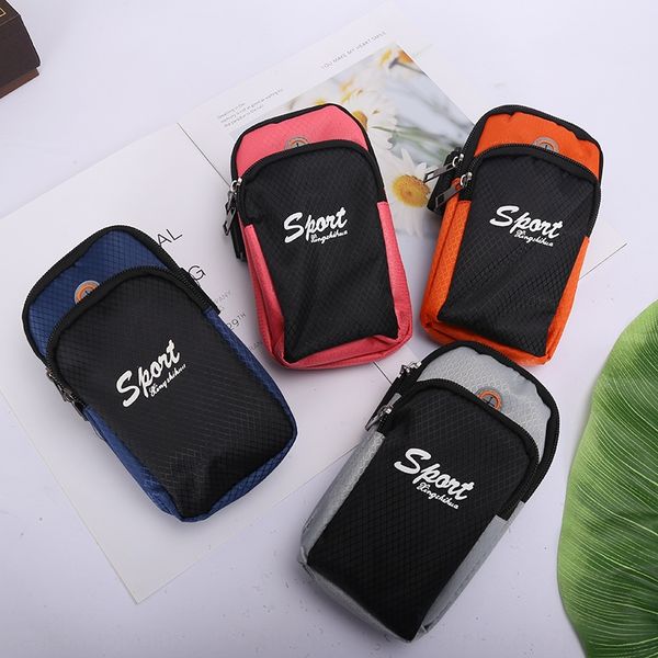 

fashion sports running arm bag outdoor equipment large capacity color wallet wallet coin purse multifunctional fitness wrist bag