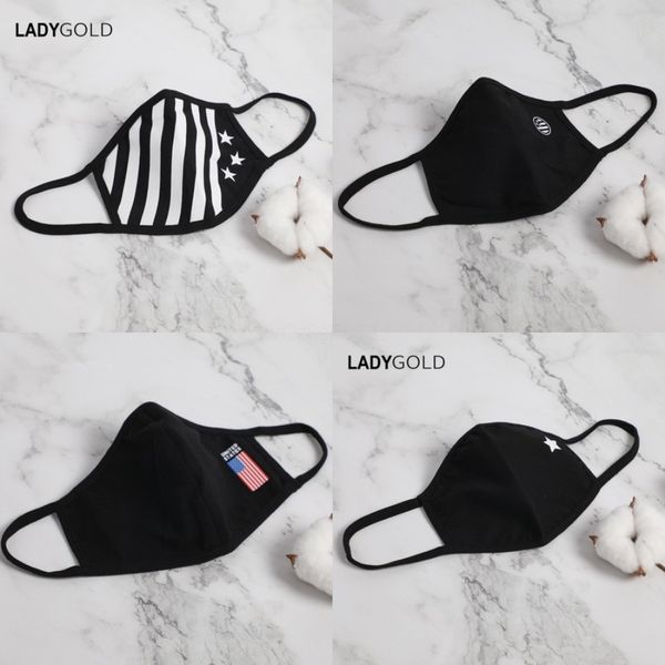 

plenty stock dl anti-dust mask grade protection and smoke allergies adjustable mask masks wit 10 filters for women man pm2.5#745, Black