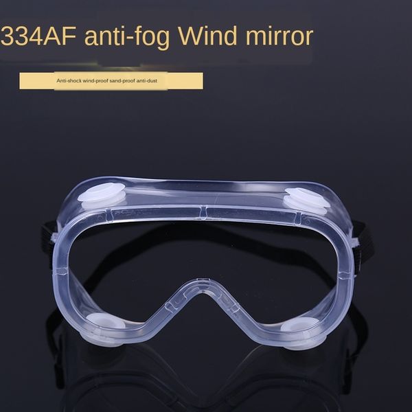 

2rzlr labor protection glasses hesheng 334af anti-fog anti-chemical splash anti-impact anti-dust goggles no goggles anti-collision anti-coll