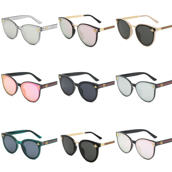 

площадь моды kadiguci солнцезащитные очки женщины new крупногабаритные зеркало мужчины shades очки металл заклепка trend уникальный женский, White;black