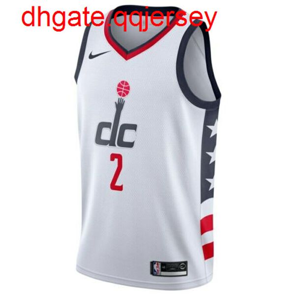 

дешевый john wall # 2 мужского джерси - top vest прошитой майка для баскетбола, Gray