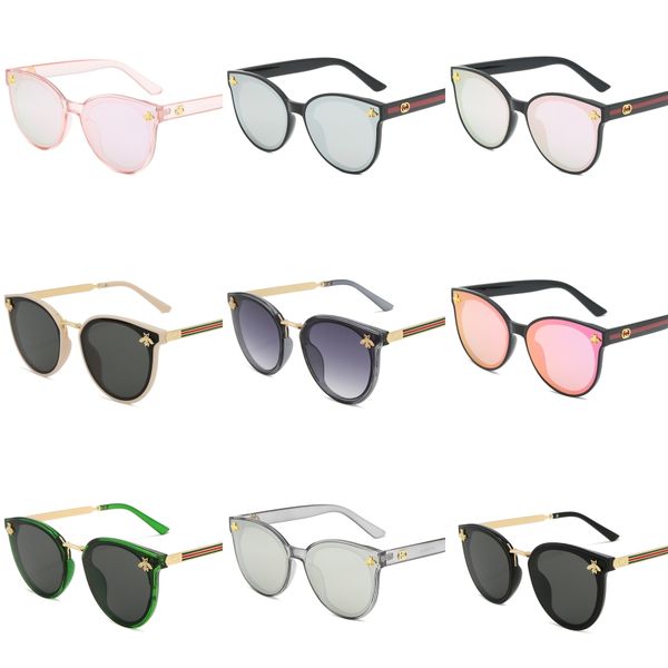 

yu xu new fashion metal frame four lens vintage clamshell square sunglasses women designer sunglasses men windshield sunglasses h110#336, White;black