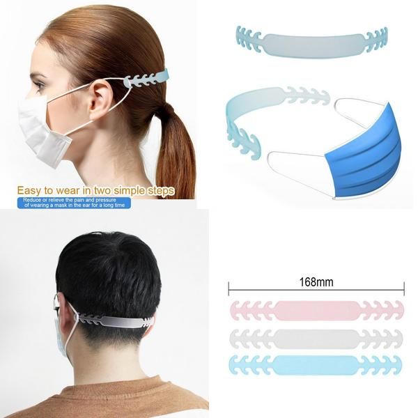 

adjustable mask ear grips extension hook four gear mask hanging buckle for relieving ear pain adjustable mask xexti garden2010
