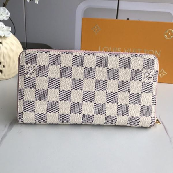 

новое прибытие zipper женщин кошелек кошельки карты держатель деньги монет карманный длинные кошельки сумки классический дизайн plaid женщин