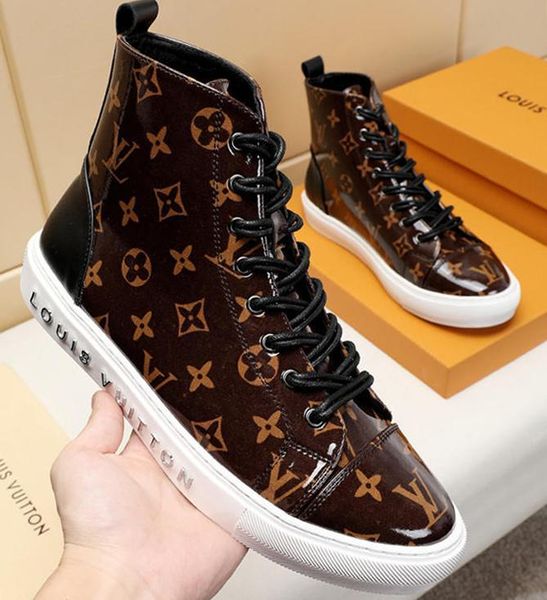 

new fashion sneakers mens shoes casual breathable footwears trend zapatos de hombre mens shoes fashion type bottes hommes ankle fast ship, Black