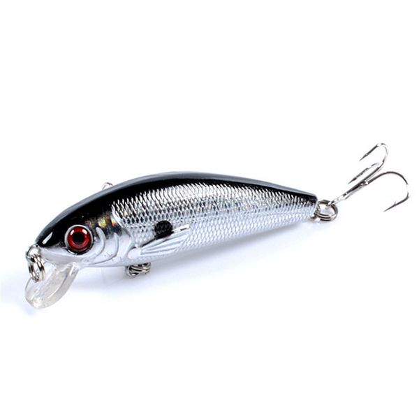

30pcs minnow fishing lure hard artificial bait 3d eyes 7.2cm 8.7g wobblers crankbait floating plastic baits minnow pesca