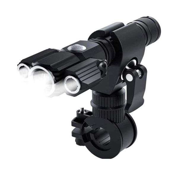 

led bike lights bicycle light 4 lighting mode super bright led three lamp waterproof bike accessories