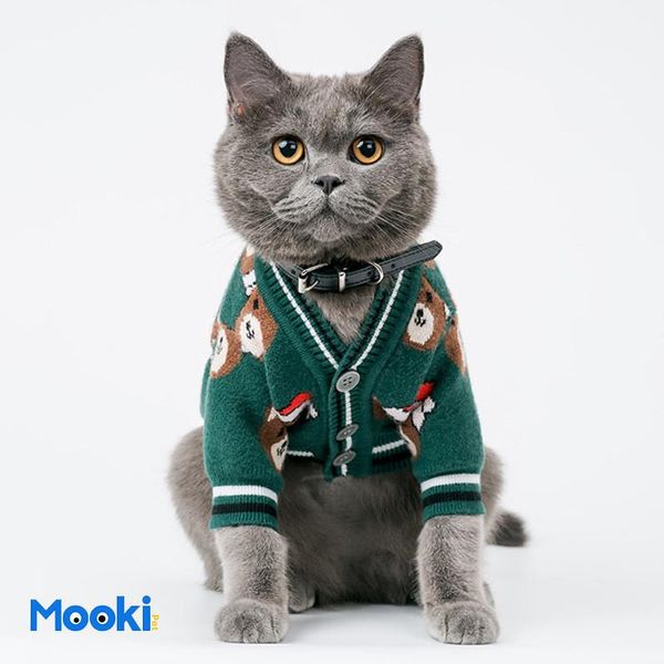 

новый год lovely pet свитера cute bear pattern pet кошки собаки зимы пальто модные тедди бишон куртка одежда