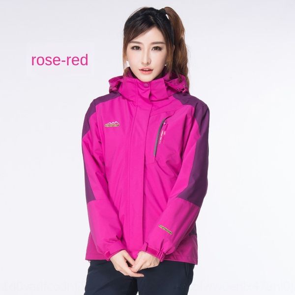 

nalnf wind snow wolf fleece thickened jacket warm wool jacket wool two-piece suit men's and women's winter outdoor waterproof warm, Blue;black