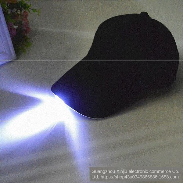 

miner's lamp flashlight fishing baseball cap baseball cap outdoor led night fishing glare headlamp hat glare night lighting headwear