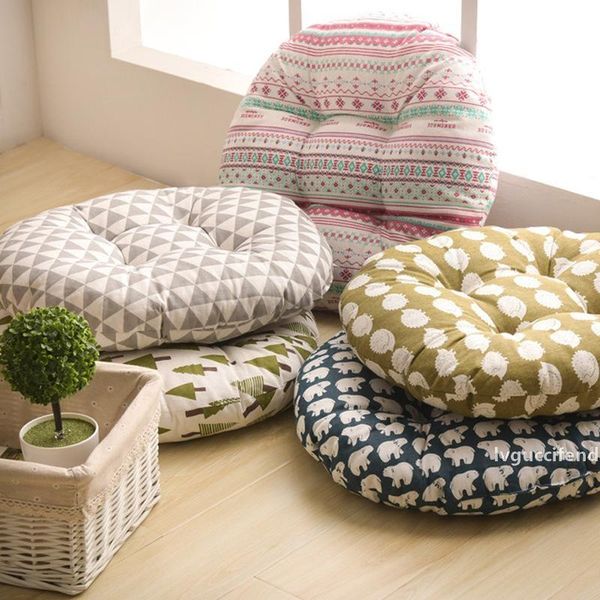 

50* 50cm round futon mat cushions home sofa seat cushion office breathable chair cushion chair sofa seat decoration gift bc bh0761-1