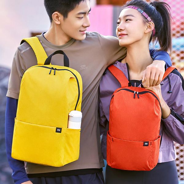 

xiaomi youpin 7l 10l backpack multiple color level 4 water repellent shoulder bag travel for women men student traveling camping