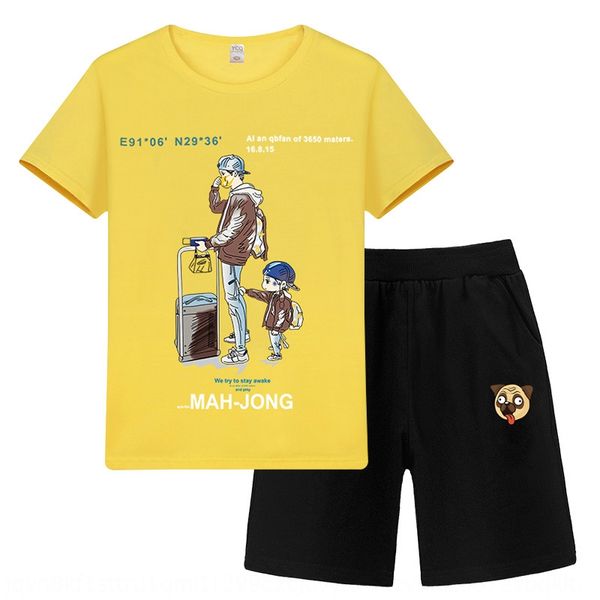 

boys' summer suit 2020 new children's handsome short sleeve boys' children's wear boys' sports two-piece suit