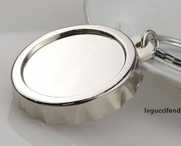 

creative metal bottle opener with keychain zinc alloy personality beer bottle cover shape bottle opener wa4033