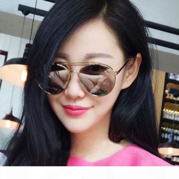 

новые солнцезащитные очки дизайн с толстыми секциями очков солнцезащитные очки зеркальные дизайнерская марка очки vintage солнцезащитные очк, White;black