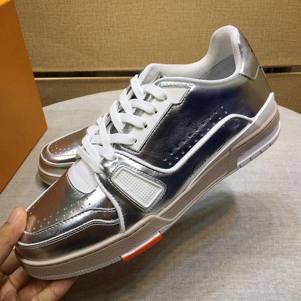 

fashion classic trainer sneaker men 's shoes autumn and winter luxury footwears fashion lace -up casual shoes zapatos de h, Black