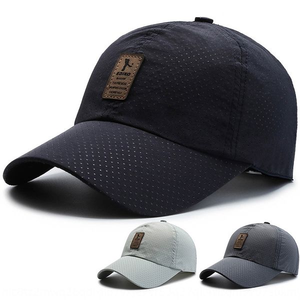 

fd3cr summer outdoor sports baseball thin quick-drying mesh cap men's outdoor sports winning sunshade hat korean breathable baseball ca, Blue;gray