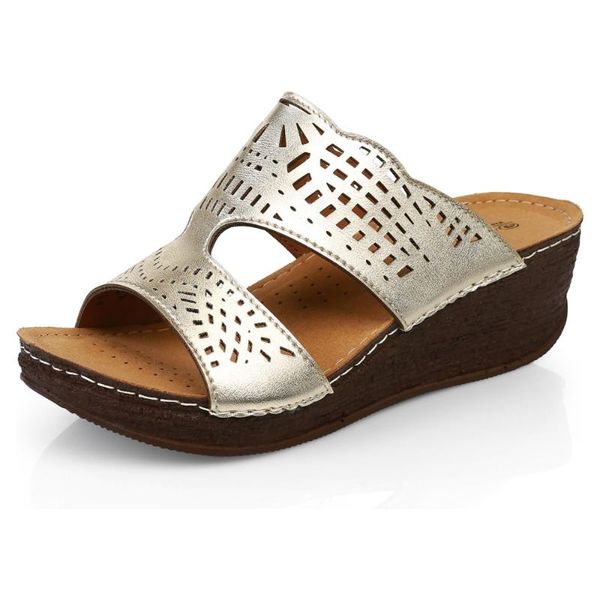 

muya 26223 gold slippers muya, Black