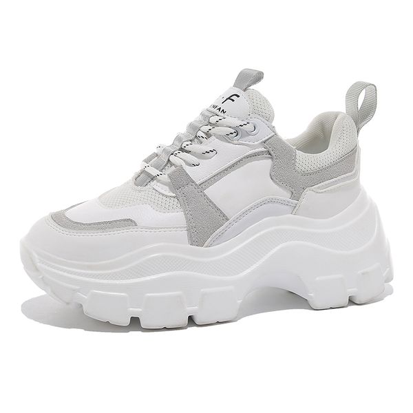 

comfortable old dad shoes women's new super 2020 versatile summer sports shoes breathable leisure, Black