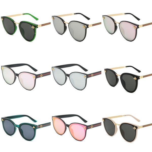 

dsgn co. large oval women sunglasses classic fashion woman sun glasses 7 color uv400#542, White;black