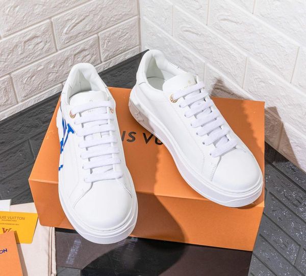 

2020b new trend 3d printing, leather casual shoes, men's and women's comfortable sports shoes, fashion wild party couple shoes, si, Black