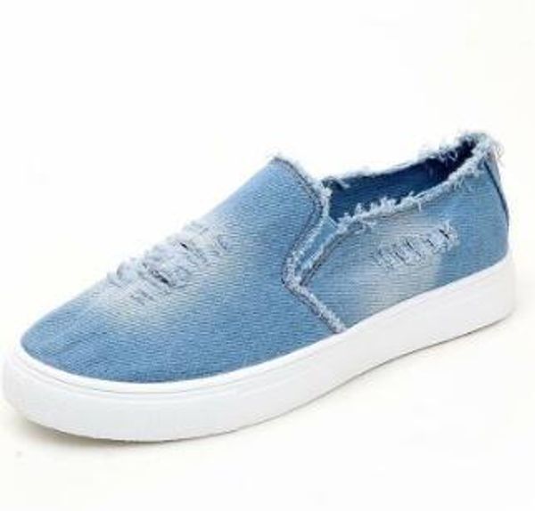 

canvas shoes designer denim summer plus size loafers fashion casual flat shoe classic lazy sneaker chaussure outdoor sports shoe cs05, Black