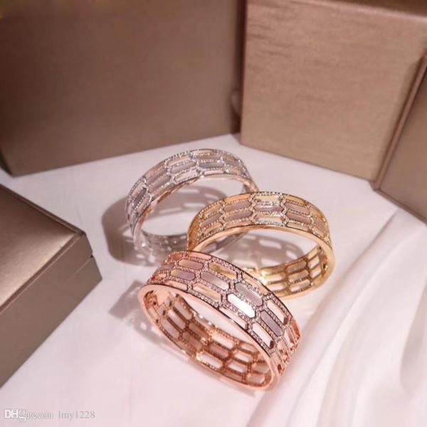 

selling brand s925 silver plated snake bracelet fritillaria shou gold plated 18k gold platinum rose gold fashion women jewelry bracelet, Black