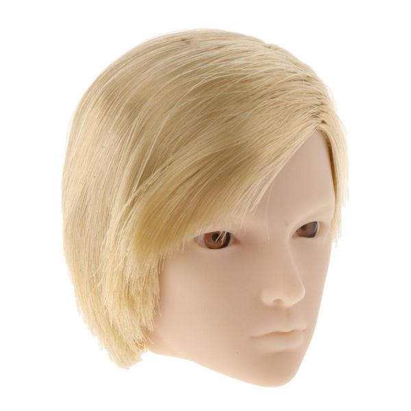 

1/6 female head sculpt short hair for 12'' figure toys