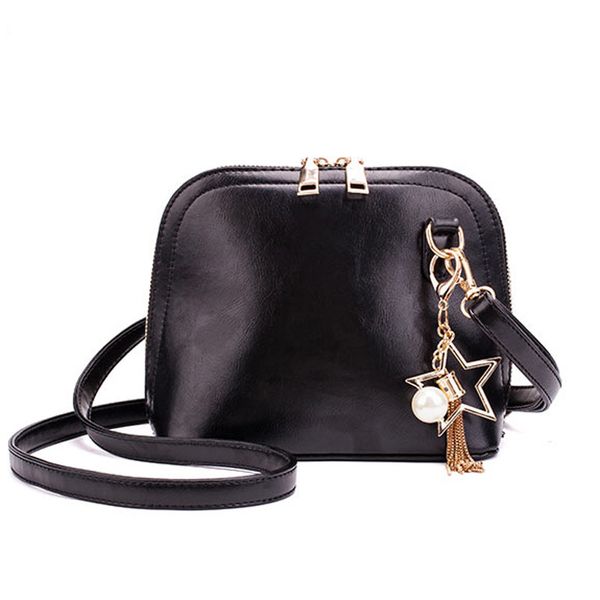 

mini shoulder bag pu leather women handbags fashion designer shell shape crossbody tote evening clutch bags purse