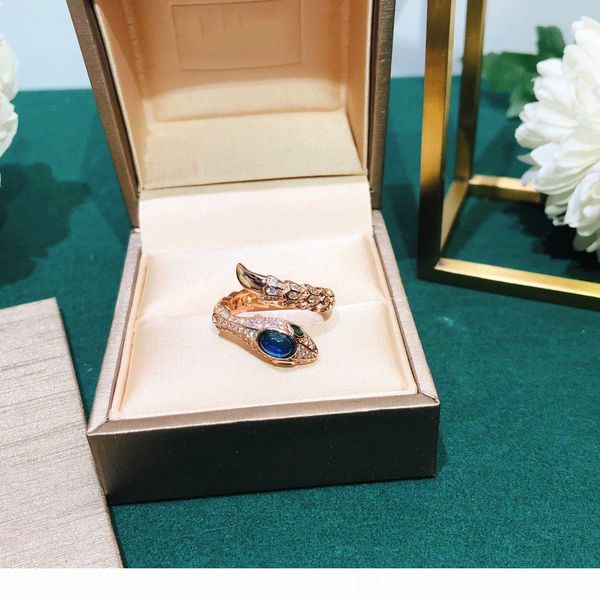 

дизайнер женщины кольцо s925 серебро гальваническим ромба отверстие драгоценный камень змея кольцо женщина обручальное кольцо, Silver