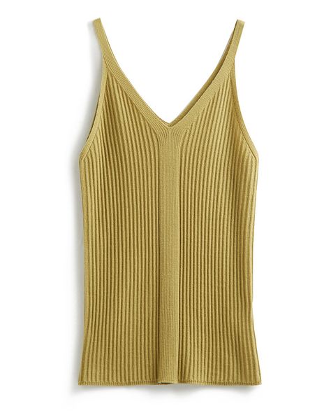 

v-neck solid color ice silk knitted summer women's camisole outer wear new, White