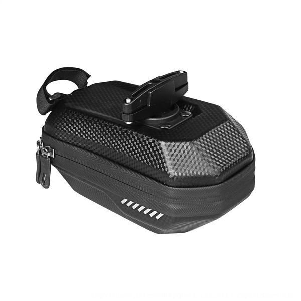 

29moq bicycle seat bicycle carbon pattern waterproof rear mountain bike large capacity hard case saddle bag car seat tail bag riding equipm