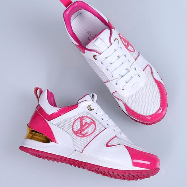 

women shoes run away sneakers zapatos de mujer footwears with origin box women shoes fashion chaussures de femme lace -up lady sports shoes