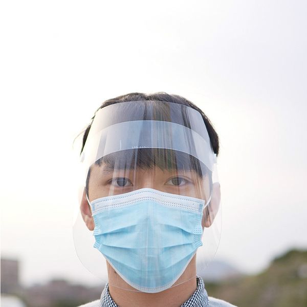 

cooking protective masks transparent oil splash prevention face shield anti-saliva face mask home restaurant kitchen cooking for a03
