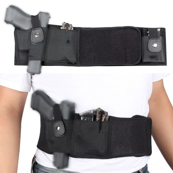 

dspbr neoprene multi-function tactical leather case leather case waist cover holster left and right hand invisible diving material breathabl