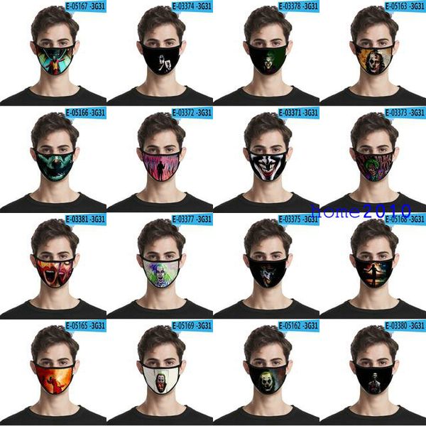 

joker 3d печать дизайнер face mask маска для лица 3d печатные маски костюмы для хэллоуина косплей joker 3d новой зеландии исключительный ком