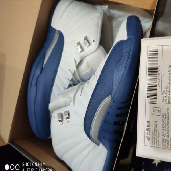 

new mens basketball shoes sneakers 12s xii flu game royal taxi fiba for men sports shoes high cut red shoe