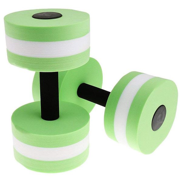 

eva watersport dumbbell for fitness water aerobics swimming exercise green