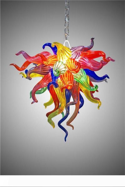 

ac led bulbs 110v 240v modern italian murano light hand blown art glass chandelier