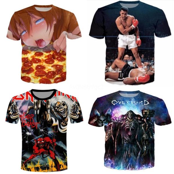 

fasion ip op men cool cartoon eyes t-sirts 2020 summer men's t sirt casual street cloting men tee 926, White;black