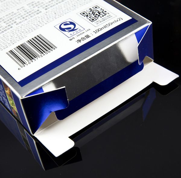 

custom printing pink corrugated die cut flat pack shampoo bottle cosmetics gift foldable carton box with PET window ---PX0310