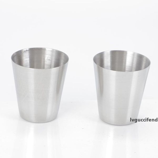 

1oz beer wine cups stainless steel sglasses 30ml drinking glass wine beer whiskey mugs water cup