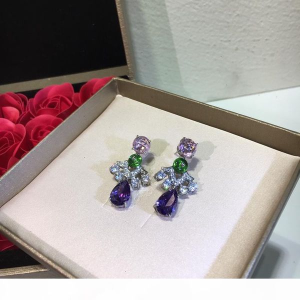 

women charm earrings new high-end jewelry wsj029#111540 qin3301, Golden