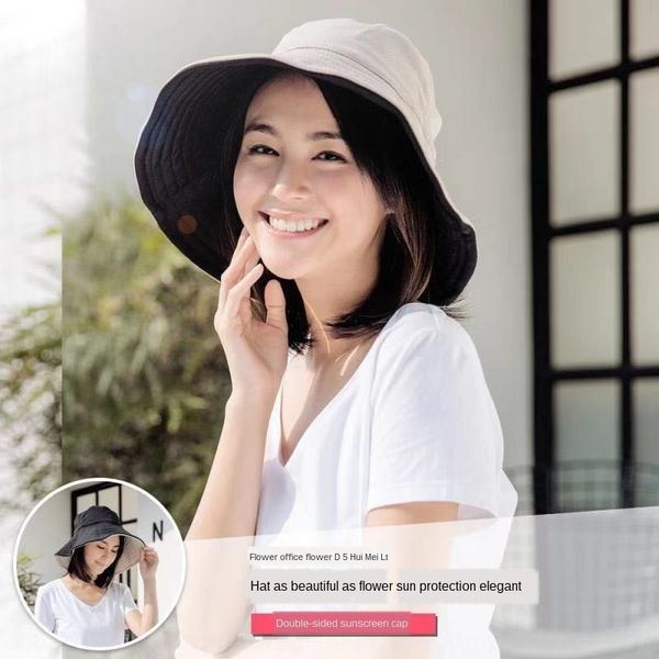 

fisherman women's summer korean style all-match shade -proof uv big edge summer tide fisherman sun hat sun hat cover face, Blue;gray