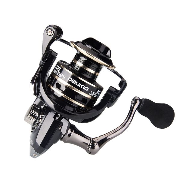 

2020 new 13+1bb fishing spinning reel 2000-6000 no gap metal spool gear ratio 5.2:1 reel carp fishing gear pesca