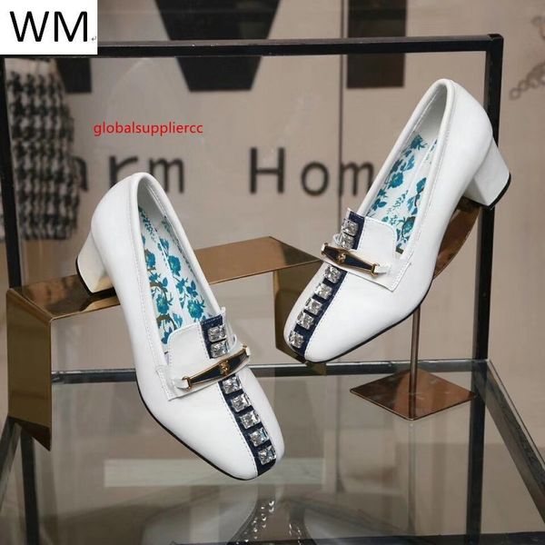 

women s shoes shallow mouth new square headband high heels women high heels sandals slippers mules slides pumps shoes sneakers, Black;green