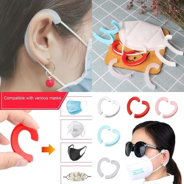 

универсальная маска артефакт силикон и earmuffs удобные многоразовые ушные protector маски универсальная маска 50 off скидка itskg garden201