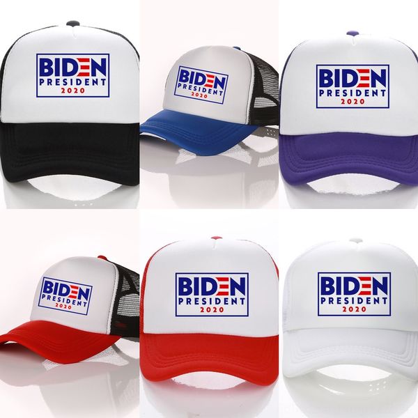 

vliqk election biden baseball hat 2020 ameria us president adjustable patchwork cap men women trucker hats joe mesh outdoor trucker caps, Blue;gray