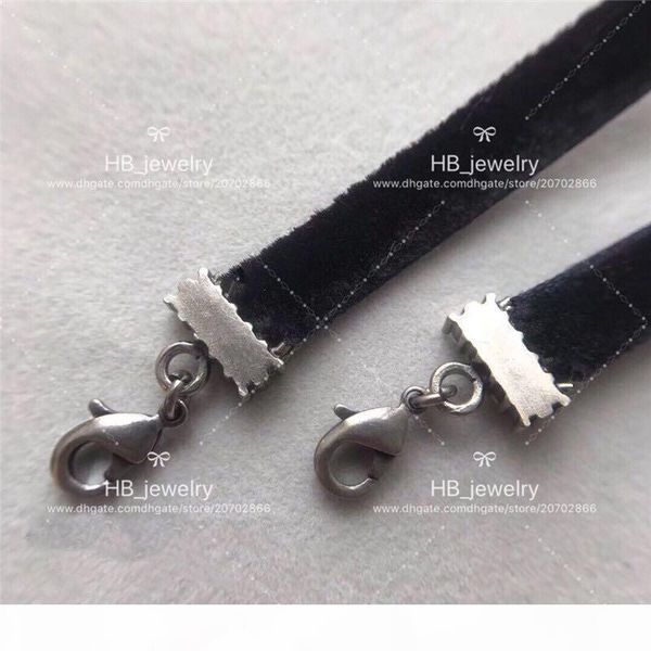 

модельеры марка высокой версии письма бархатного ожерелье колье bijoux для леди женщин партий свадебного lovers подарка ювелирных изделий дл, Golden;silver